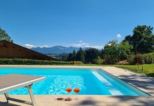 Lamplhof – 4-Sterne-Doppelzimmer mit Bergblick