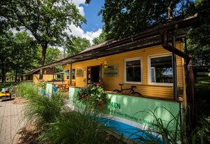 Bad Sonnenland - Ferienpark mit Campingplatz – Ferienwohnung "Schwedenhaus" - für 2 Personen (1 Aufbettung möglich)