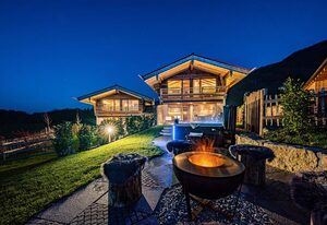 Alm-Chalets-Samerberg – Alm Chalet Lenze, 130 qm, für 4 Personen, Kaminofen
