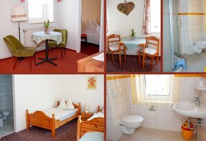 . Pension Meyer´s Gasthof – Doppelzimmer mit Dusche/WC im Zimmer