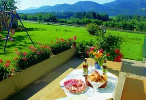 Beim Most`l – Ferienwohnung Wiesenblick, OG, 50 qm, 2 - 5 Pers., 2 sep. Schlafzimmer, Balkon