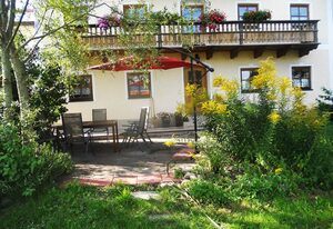 Ferienhof Kraller – Ferienhaus für 12 Personen, 6 SZ, Blick in Berchtesgadener- u. Chiemgauer Alpen