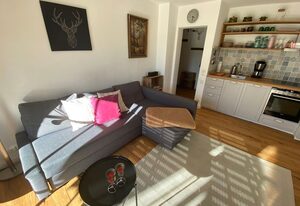 Ferienwohnung am Burgberg – Ferienwohnung- 4 Personen, 60qm, 1 Schlafzimmer, Terrasse, WLAN