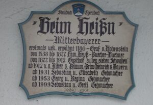 Beim Heiß'n – Ferienwohnung Heuboden 100 qm, 1-5 Personen, 2 sep. Schlafzimmer, WLAN, Balkon