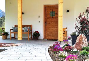Alpenchalet-Chiemgau – Chalet 80qm für 1-2 Personen mit Wohn- und Küchenbereich, Schlafzimmer, Bad, extra WC