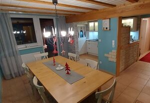 Große Strandperle – Stilvolle 100m² Unterkunft mit Kamin, Terrasse und drei Schlafzimmern