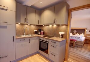 Gasthof-Appartements Vroni - Chiemgau Karte – Mini-Appartement 8 für 2 Personen, Wohn-Schlafraum, Balkon, 27 m²