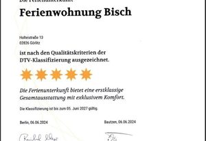 Ferienwohnung Bisch*****