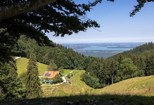 graublau – Appartement, 38 qm mit Bergblick, bis 4 Pers., Balkon