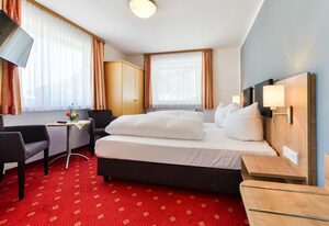 Gasthof Mühlwinkl – Doppelzimmer Standard, teilweise mit Balkon, Sitzecke, Dusche/WC, Kabel TV, WLAN