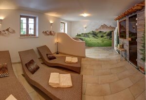 Feriendomizil Stöberl - Chiemgau Karte – Ferienwohnung HimmelReich für 2 Personen mit Balkon, Schlafzimmer, 45 qm
