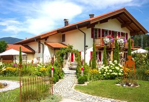 Feriendomizil Stöberl - Chiemgau Karte – Ferienwohnung HimmelReich für 2 Personen mit Balkon, Schlafzimmer, 45 qm