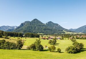 Ferienwohnungen Widdmoos inkl. Chiemgaukarte – Ferienwohnung 2, 44 qm, Balkon, Kochnische, 1 Wohzimmer, 1 Schlafzimmer, 2 P.