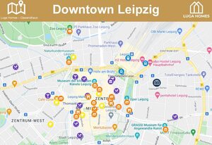 Luga Homes - Gewandhaus – *Big Industrial* 2-Zimmer-Appartement mit Küche