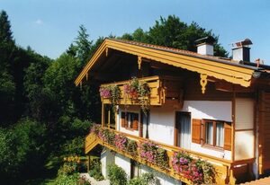 Gerlindes Haus - inkl. Chiemgau-Karte – Ferienwohnung, 55 qm, 2 Schlafzimmer, Balkon und Terrasse