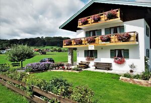 Haus Saurler - Chiemgau Karte – Einzelzimmer mit Balkon, Dusche und WC