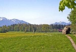 Paulhof am Chiemsee – Ferienwohnung Sonnenseite mit 2 sep. Schlafzimmer