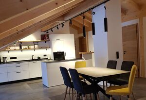 Ferienwohnung Gelb - Chiemgau Karte – Ferienwohnung Blaumeise für 8 Personen, 3 Schlafzimmer, 100m²