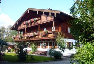 Gästehaus Kress - Chiemgau Karte – Ferienwohnung 2 Kienbergblick, 4 Personen, 1 separates Schlafzimmer, Wohnschlafraum, 36 qm