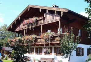 Gästehaus Kress - Chiemgau Karte – Ferienwohnung 2 Kienbergblick, 4 Personen, 1 separates Schlafzimmer, Wohnschlafraum, 36 qm