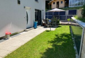 Moderne Ferienwohnung am Wald – Ferienwohnung mit Pool