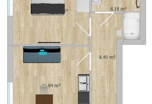 Ferienwohnung am Bacherl – gemütliche Ferienwohnung 48qm, barrierefrei mit Terrasse