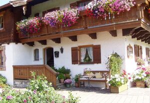 Haus Kress - Chiemgau Karte – Ferienwohnung Gamsknogl für 2 Personen mit Balkon, 44 qm, 1 Schlafzimmer