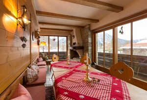 Schwabenbauernhof - Landhaus Pichler inkl. Chiemgaukarte – Fewo Zinnkopf 27 qm, Südostbalkon o. Terrasse, Kochnische, WLAN, 1 Wohn-Schlafz.