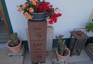 Gästehaus Erika - Chiemgau Karte – Ferienwohnung Katharina, 2 Personen, Schlafzimmer, Küchenzeile, Terrasse, 50 qm