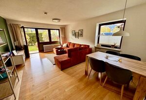 Ferienwohnung Urlaubskönner - Chiemgau Karte – Ferienwohnung für 4 Personen, 1 separates Schlafzimmer, Terrasse, 53m²