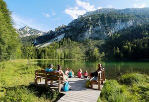 DEB 031 Ferienwohnungen mit Bergblick in Inzell – Ferienwohnung Falkenstein mit Bergblick und Terrasse