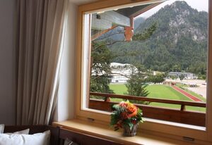 Ferienwohnung am Römerweg `Wald - Chiemgau Karte – Ferienwohnung bis 2 Personen mit 1 Schlafzimmer, Bad/WC, großem Balkon, 79 m²