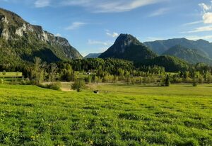 Ferienwohnungen im Griachalgarten - Chiemgau Karte – Ferienwohnung Blau für 4 Personen mit Balkon, 80m²