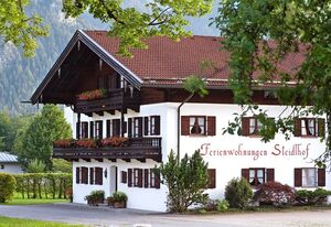 Steidlhof - Chiemgau Karte – Ferienwohnung 5 für 2 Personen, 1 Schlafzimmer, Obergeschoss, Balkon, 50 m²