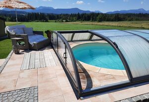 Ferienwohnung am Wirtshof – Ferienwohnung Abendsonne, 43 m², Balkon, Pool, WLAN