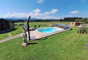 Ferienwohnung am Wirtshof – Ferienwohnung Abendsonne, 43 m², Balkon, Pool, WLAN