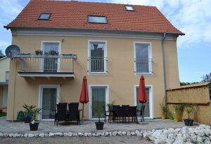 Ferienhaus Pfaffe – Ferienwohnung im Dachgeschoss, ca. 45m², für 2 Personen, Nichtraucher, offener Wohnbereich