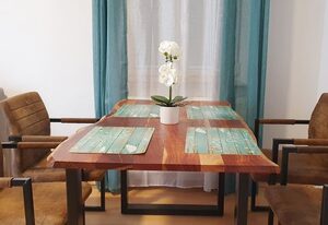 Ferienhaus Pfaffe – Ferienwohnung im Dachgeschoss, ca. 45m², für 2 Personen, Nichtraucher, offener Wohnbereich