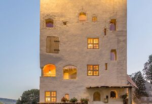 Grafenstubn im Turm zu Schloss Schedling