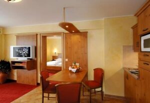 Appartements Reiter am See - Chiemgau Karte – Ferienwohnung Typ I für 2 Personen, Pantry Küche, Badezimmer, 30 qm
