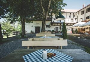 Alpengasthof Hochberg - Familie Gruber – Gemütliche Ferienwohnung Hochfelln, 40qm, Balkon