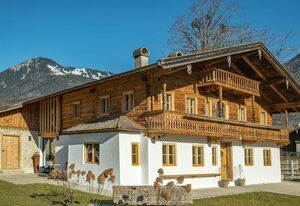 Geigelstein Chalets – Ferienhaus Geigelstein, 2 - 8 Personen, Wohnzimmer, 4 Schlafzimmer mit Dusche/WC, Küche, WLAN