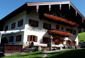Bojernhof inkl. Chiemgaukarte – Alm2 Appartement 30qm, Balkon, Kochni., 1 Wohnschlafzimmer, WLAN, max 2 Pers.