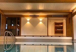 Haus Jäger Ferienwohnungen mit Indoor-Pool inkl. Chiemgaukarte – Ferienwohnung 3, 25qm, Balkon, Wohnschlafzimmer, Küche, WLAN, FLat-TV