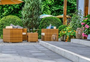 Landhaus Tanner – Doppelzimmer Verdi, Rainshowerdusche, Kingsizebett, Balkon/Terrasse, 30 qm