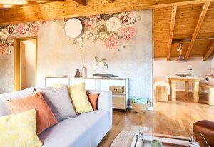 Stilvolles, gepflegtes 5*Ferienloft am Chiemsee, Balkon