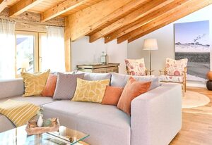 Stilvolles, gepflegtes 5*Ferienloft am Chiemsee, Balkon