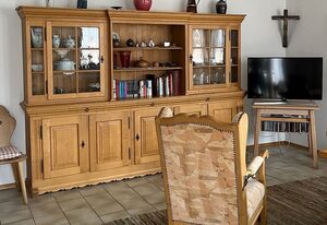 Haus Wendelweg – Ferienwohnung 60 m², 1-2 Personen, Schlafzimmer, Wohnzimmer, TV, WLAN, Nichtraucher