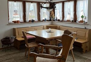 Haus Wendelweg – Ferienwohnung 60 m², 1-2 Personen, Schlafzimmer, Wohnzimmer, TV, WLAN, Nichtraucher
