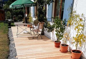 Lieblingsort / Ferienwohnung – Ferienwohnung 73 m², 1-4 Personen, 2 Schlafzimmer, Balkon, eigener Garten